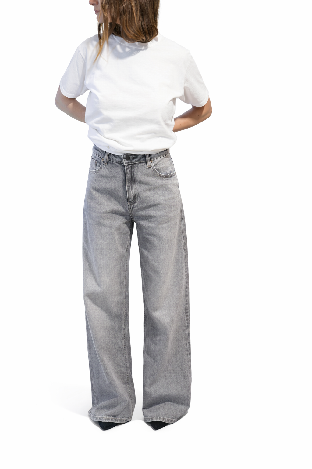 JEANS GRIGIO