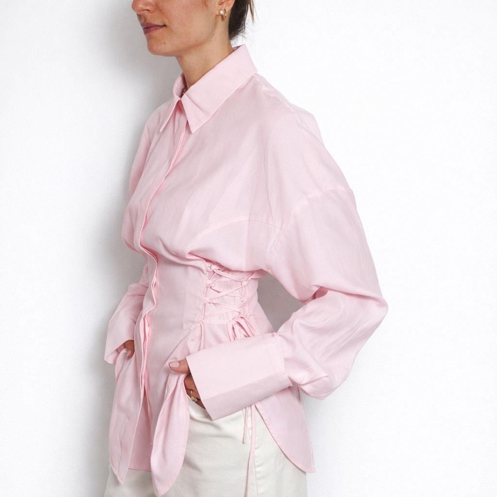 CAMICIA STRINGATA