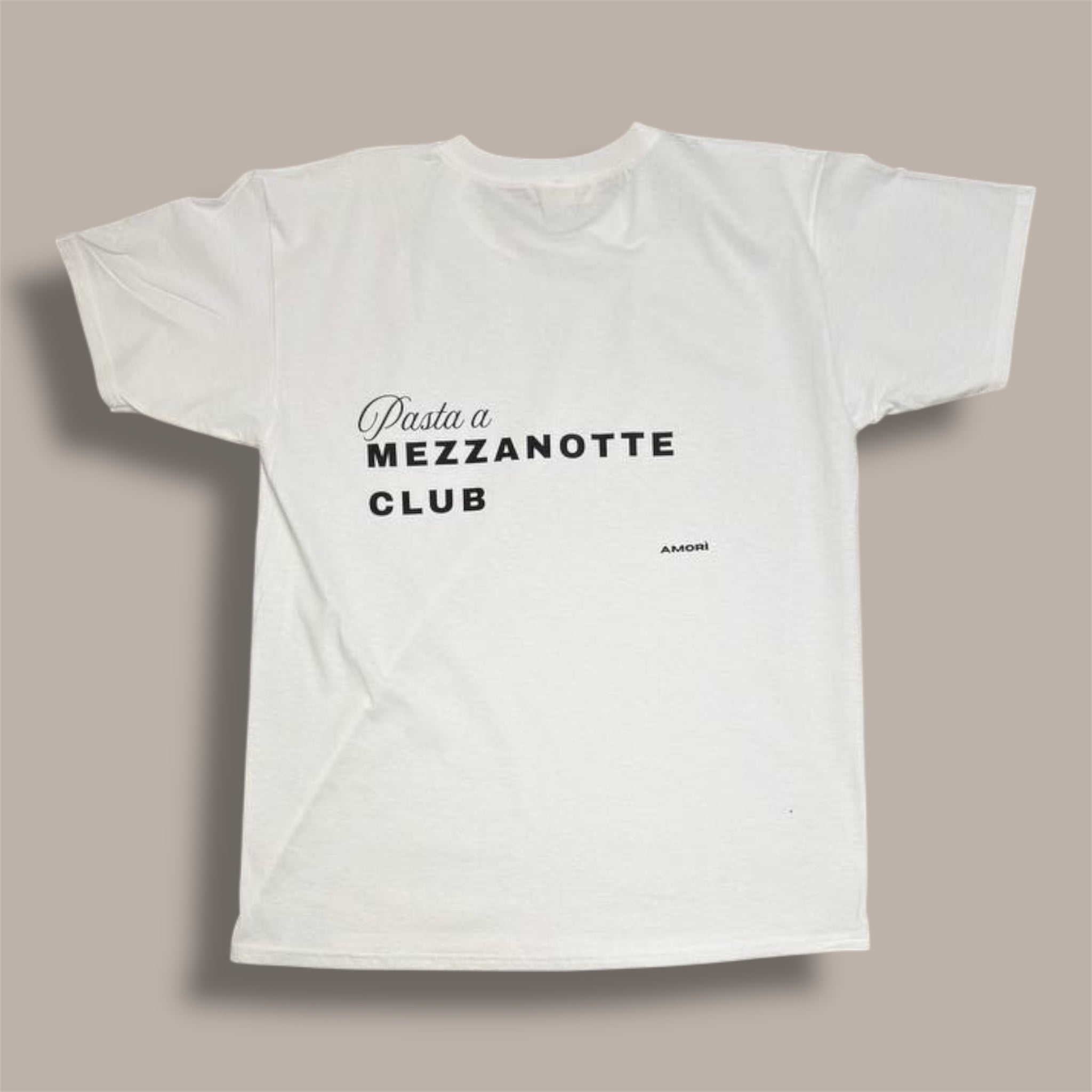 T-shirt pasta a mezzanotte