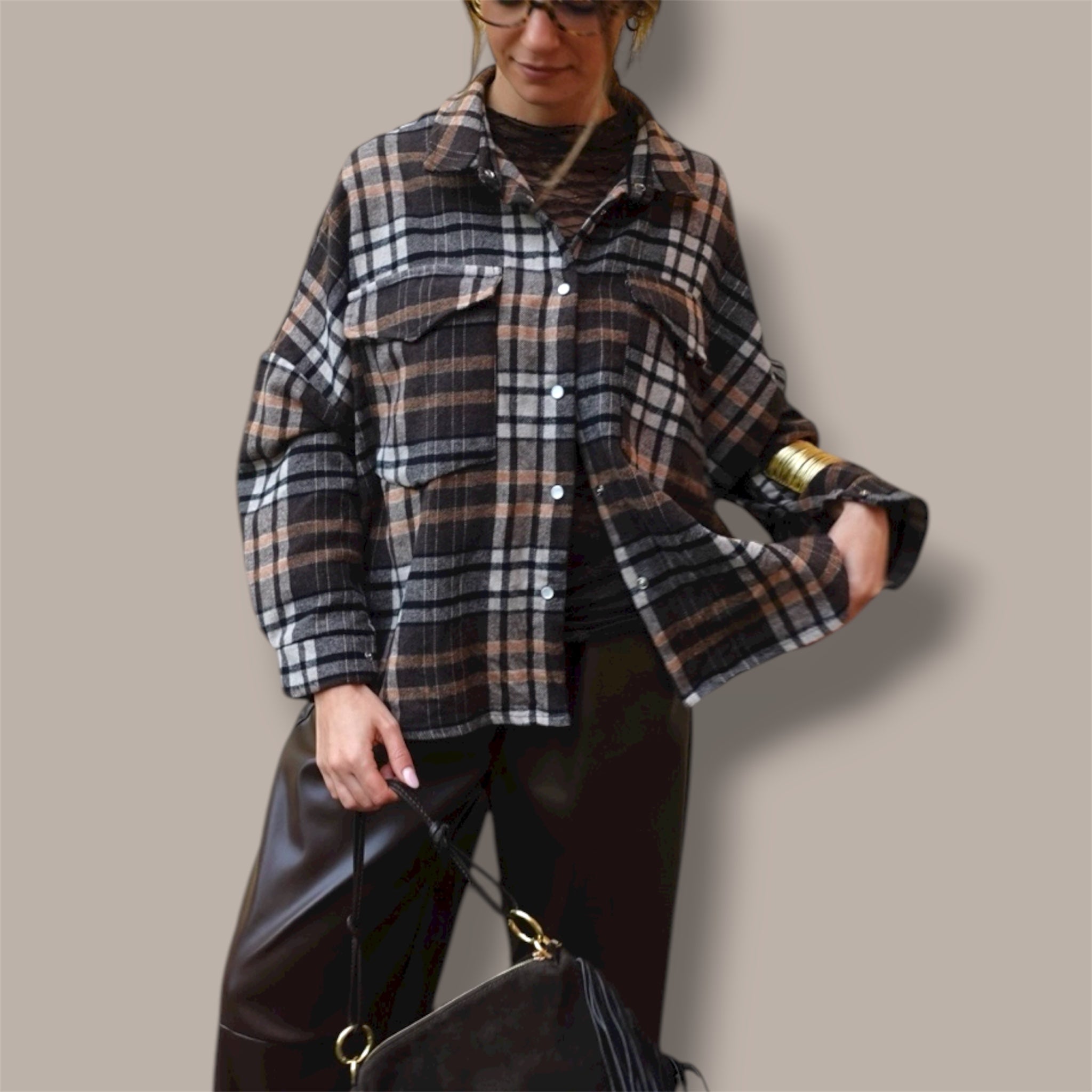 Camicia da boscaiolo urbano